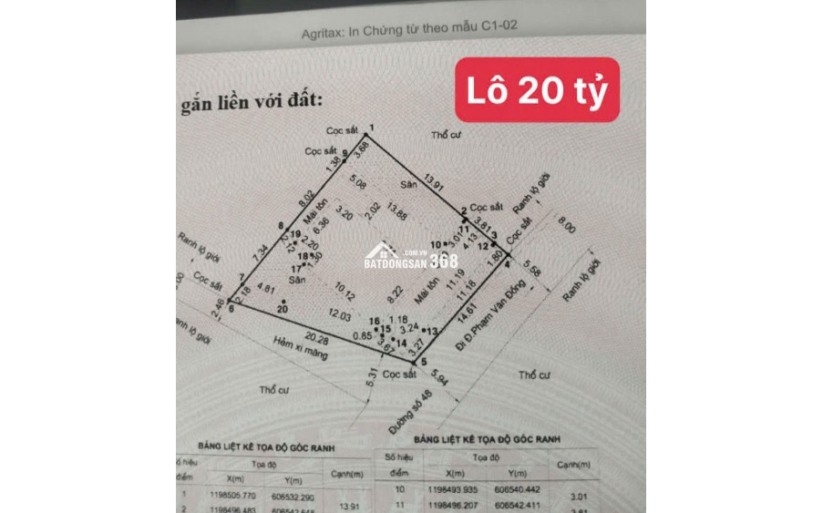 Chính chủ bán gấp 2 lô đất VIP ngay trung tâm Thủ Đức