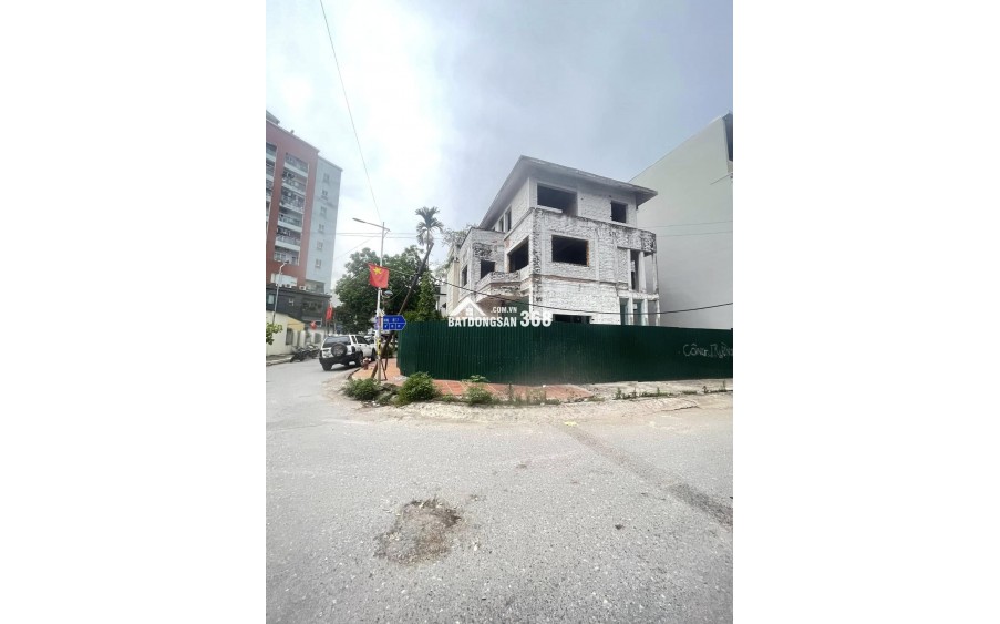 Biệt thự lô góc BT7 KĐT Văn Khê- Hà Đông- Nhà thô- vỉa hè ô tô tránh- 182M² giá nhỉnh 40 tỷ
