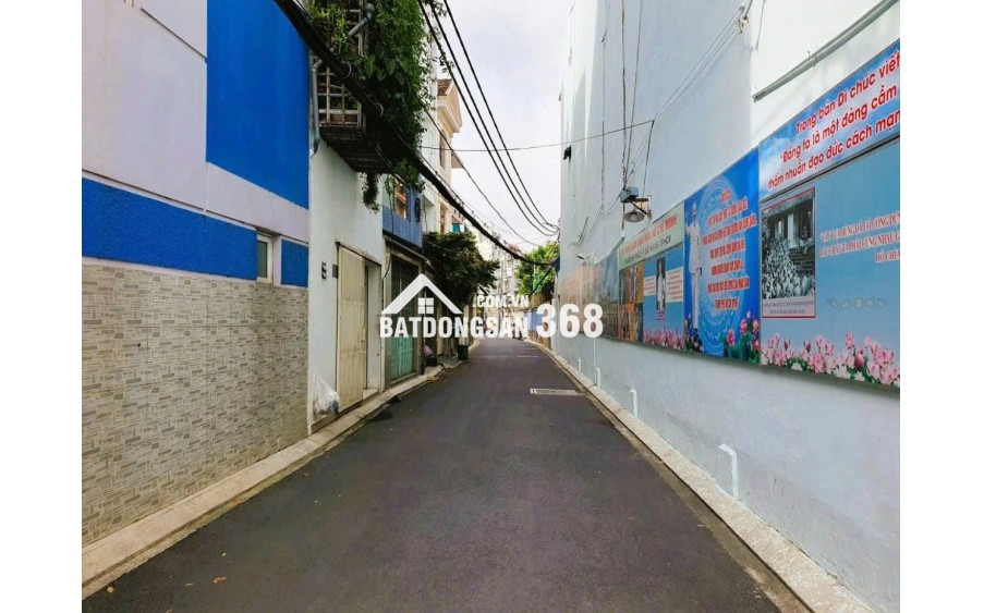 Phú Nhuận - Nhà 3 tầng 76m2 (4x19) - 6 phòng ngủ - Hẻm rộng - Nhỉnh 8 t.ỷ