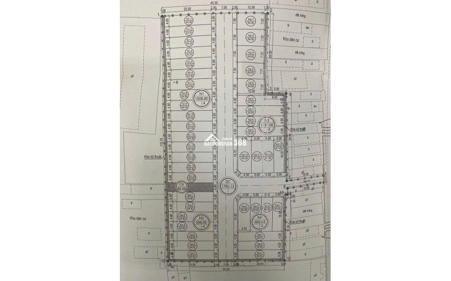 Bán đất khu đấu giá 43 lô trung tâm phường Hưng Đạo, Dương Kinh