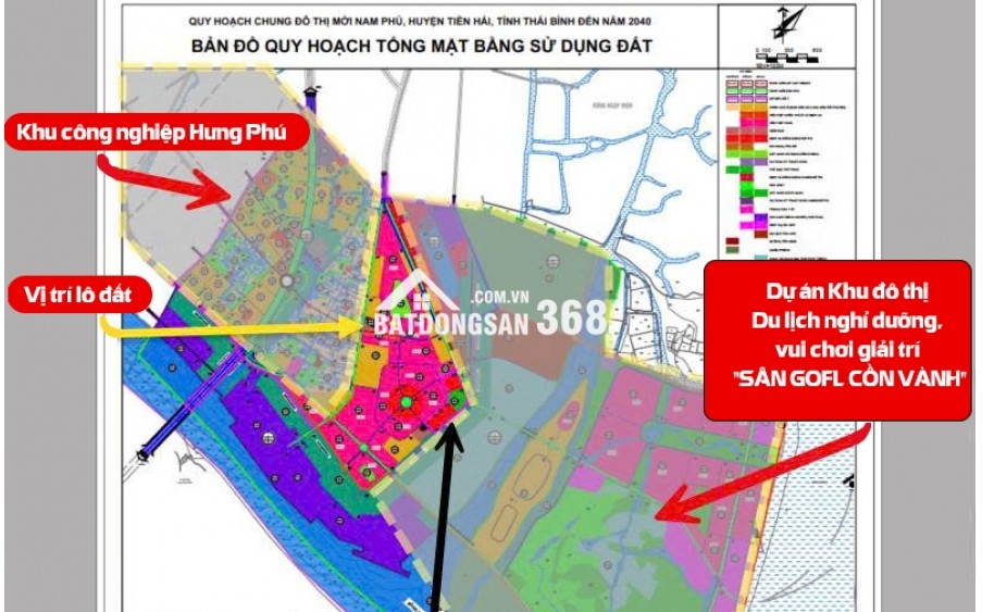 Bán đất tái định cư sổ đỏ chính chủ tại NAM PHÚ – TIỀN HẢI – THÁI BÌNH