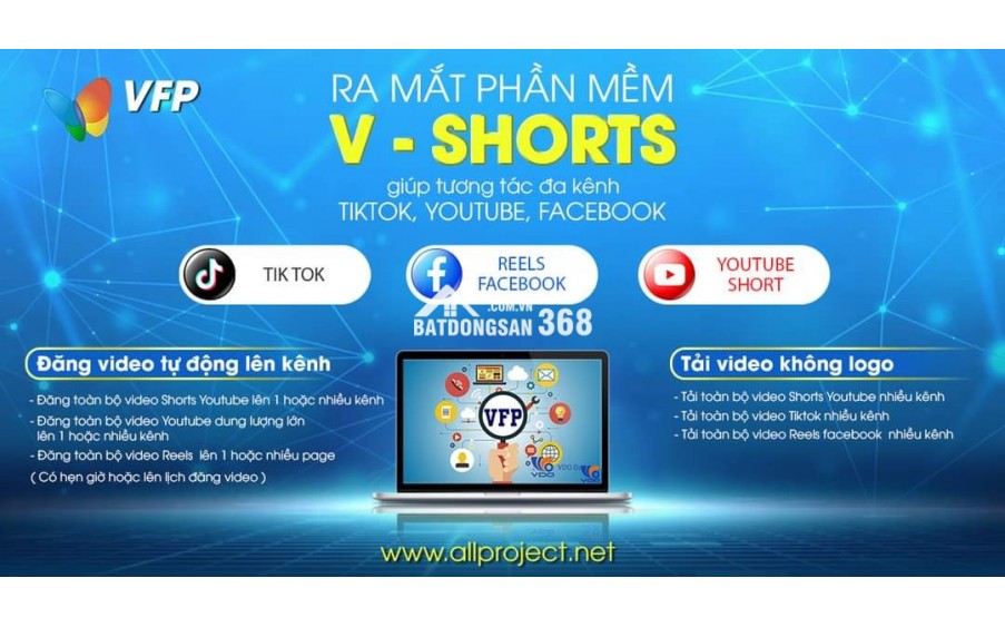 Phần Mềm Đăng Bài Facebook Vshorts