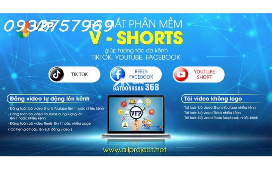 PHẦN MỀM TỰ ĐỘNG ĐĂNG BÀI FACEBOOK VSHORTS