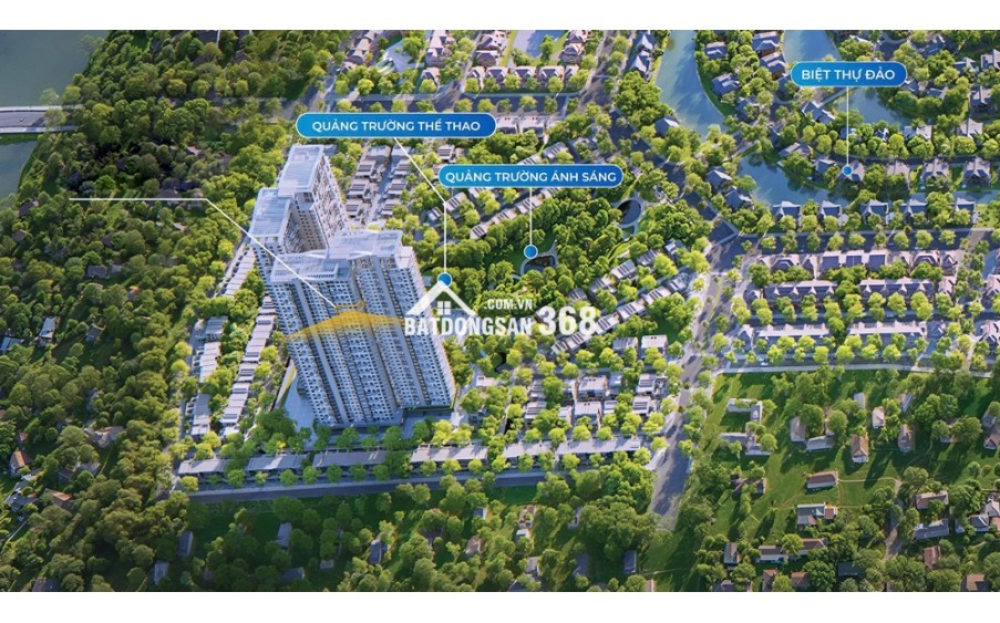 Căn hộ 3PN Sky Retreat Eco Retreat  giá gốc CĐT 4,3 tỷ (gồm VAT+KPBT), có vườn mây