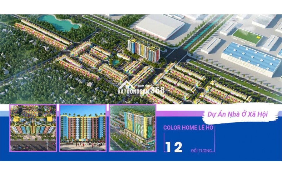 COLOR HOME NOXH THẤP TẦNG LÊ HỒ