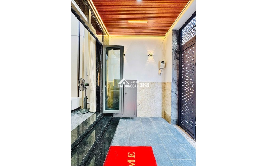 BÁN NHÀ HẺM XE TẢI THÔNG CMT8, PHƯỜNG 4, TÂN BÌNH 4 TẦNG 44M2 NHỈNH 6 TỶ