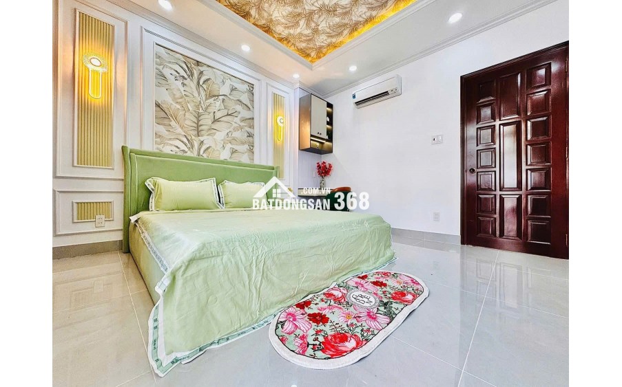 BÁN NHÀ HẺM XE TẢI THÔNG CMT8, PHƯỜNG 4, TÂN BÌNH 4 TẦNG 44M2 NHỈNH 6 TỶ