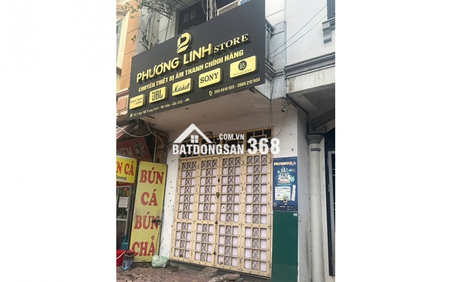 Cho thuê cửa hàng tầng 1 tại số 2 ngõ 168 Trung Kính, Yên Hoà, Cầu Giấy