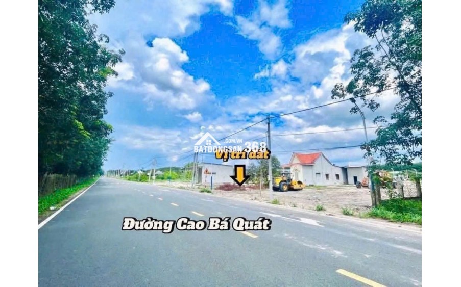 Bán gấp lô đất vị trí đẹp đường Cao Bá Quát, TX Chơn Thành, Bình Phước.