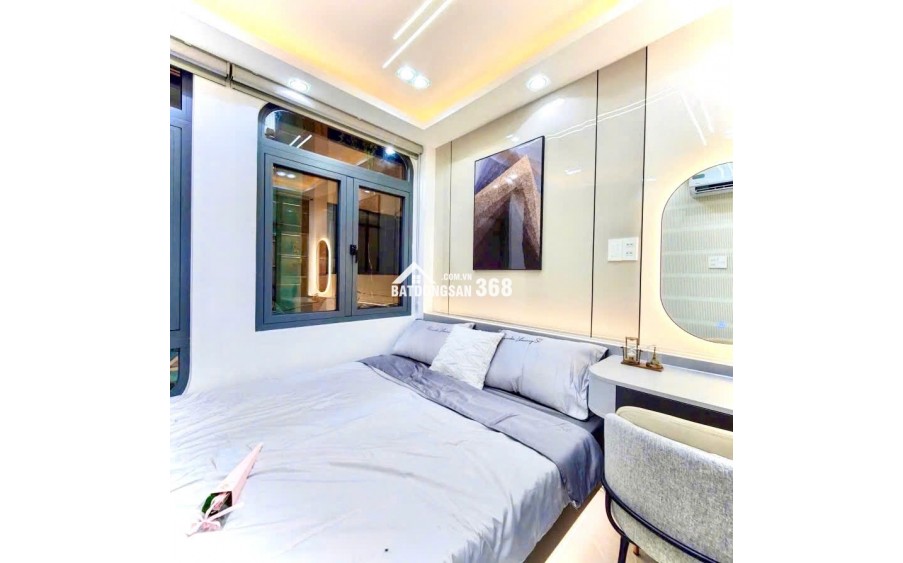 Nhà Quận 3- hẻm xe tải Nguyễn Thiện Thuật- Ngang hơn 3m- 4 tầng Full nội thất: 5 tỷ hơn. 0933910039