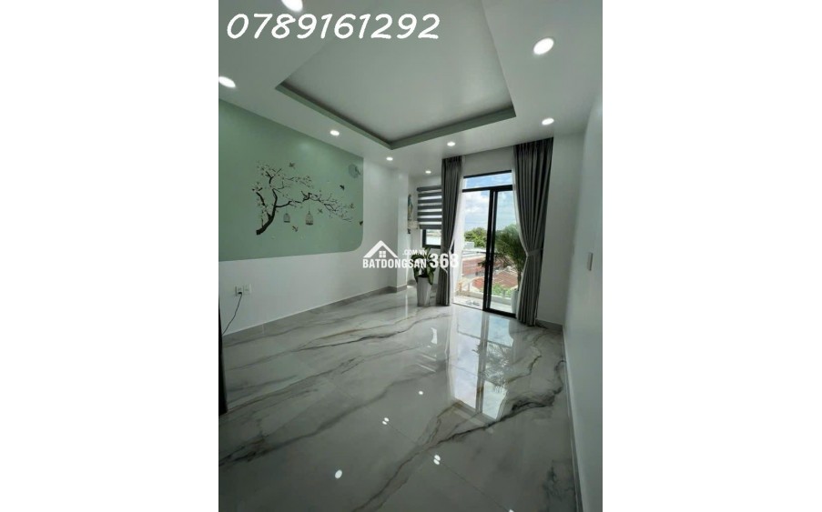 HẺM XE HƠI - NƠ TRANG LONG - P13 - 60M2 - 4 TẦNG - 4PN - SỔ VUÔNG - HOÀN CÔNG - TẶNG NỘI THẤT -  8TỶ 6