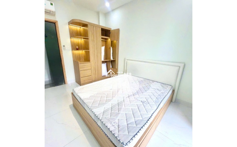 35 Triệu: nguyên căn MẶT TIỀN Phan Đăng Lưu- Ngang 6m cao 4 Tầng 4 Phòng FULL nội thất. 0933910039