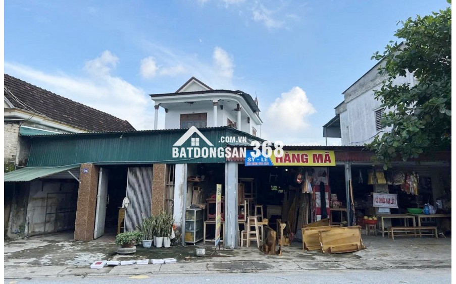 Bán nhà mặt đường Thượng Trụ - Ngã 3 Bắc Nghèn, Can Lộc, Hà Tĩnh
