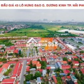Bán đất khu đấu giá 43 lô trung tâm phường Hưng Đạo, Dương Kinh