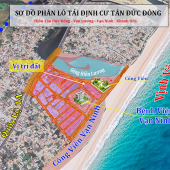 Bán đất Tái định cư Tân Đức Đông, xã Vạn Lương, Vạn Ninh, Khánh Hòa. Chỉ 2x triệu/m²