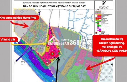 Chính chủ bán gấp 120m² đất tại NAM PHÚ – TIỀN HẢI, THÁI BÌNH giá hấp dẫn