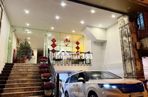 Hiếm bán tòa nhà mặt phố Bà Triệu, Hàng Bài, Hoàn Kiếm DT 75m2, 8 tầng thang máy, có hầm, KD siêu đỉnh cao