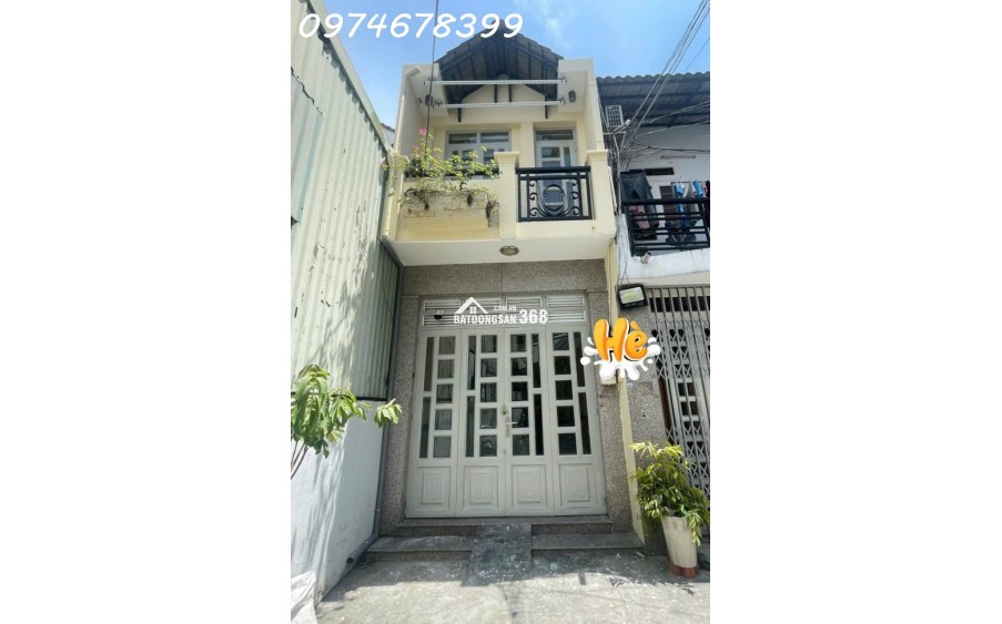 Nhà nhỏ đẹp - giá xinh xinh- Hẻm xe hơi - Gần chợ - Khu dân cư sầm uất.