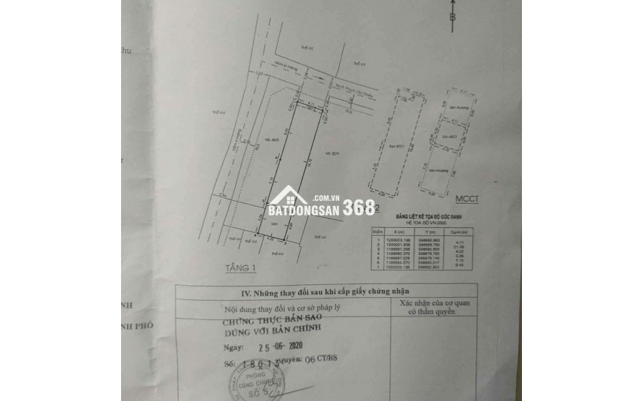HXH thông 4,2x24 gồm 5PN 4WC Phạm Văn Chiêu P9 Gò Vấp