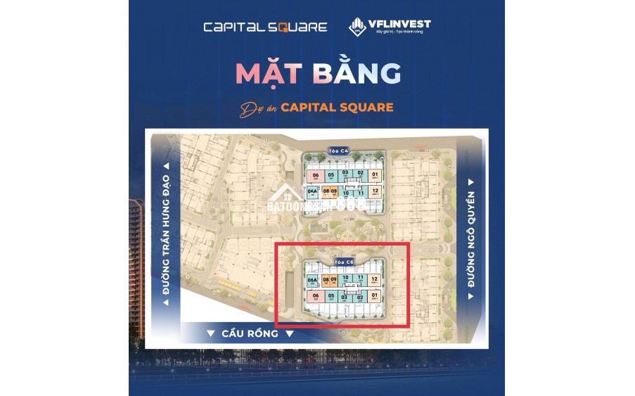 Căn hộ sát sông Hàn chỉ từ 3,x ty - Capital Square
