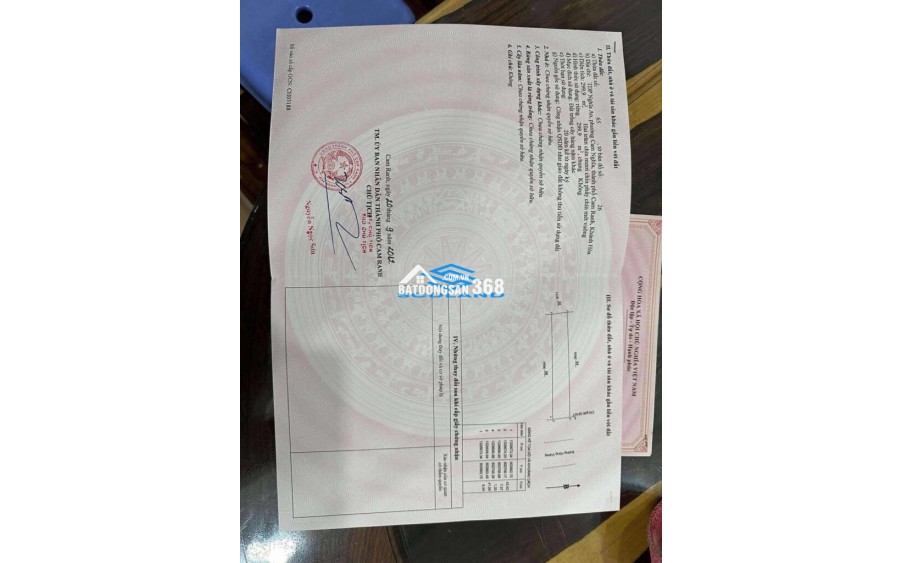 BÁN ĐẤT QL1A CAM NGHĨA, CAM RANH, KHÁNH HÒA – CƠ HỘI ĐẦU TƯ SINH LỜI CAO GIÁ 2 TỶ