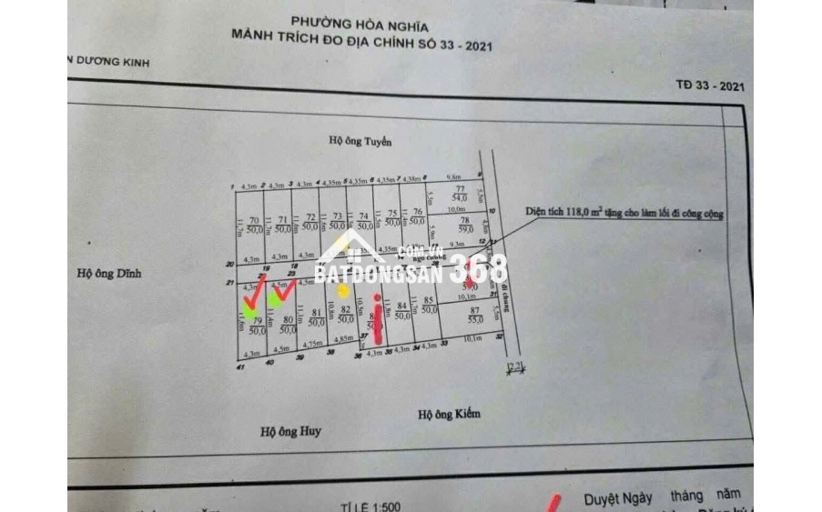1.4x tỷ 50m2 Hải Phong Dương Kinh, sát dự án Vinhomes Dương Kinh – Kiến Thụy Zalo 0567222555