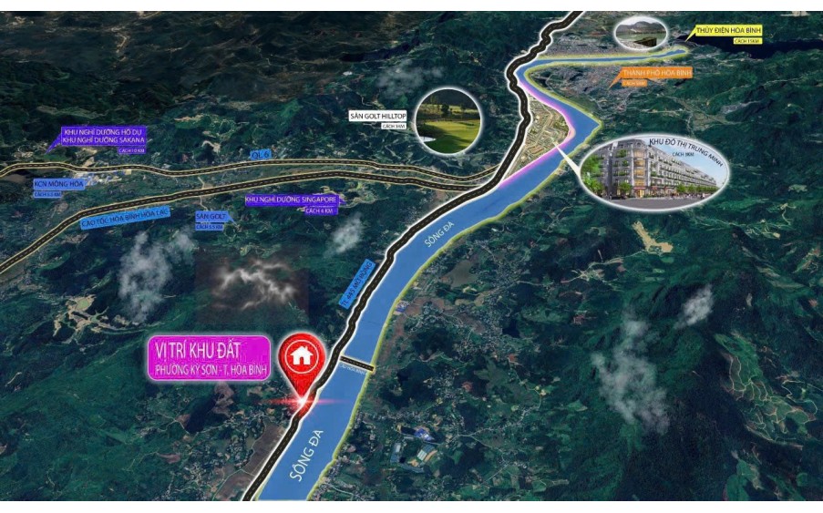  ĐẤT NỀN 2 MẶT TIỀN – VIEW SÔNG ĐÀ 