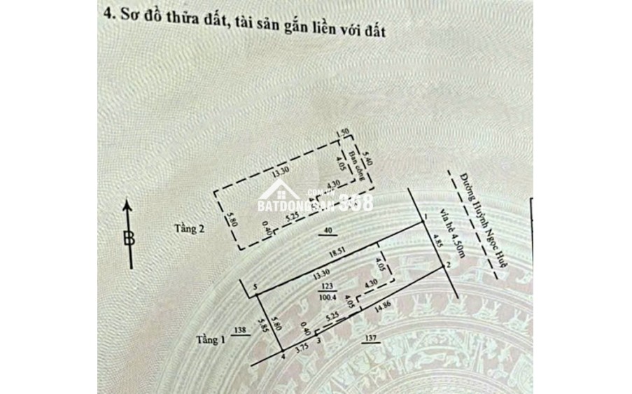 Mua ngay lô đất mặt tiền đường Huỳnh Ngọc Huệ, Q.Thanh Khê, TP. Đà Nẵng