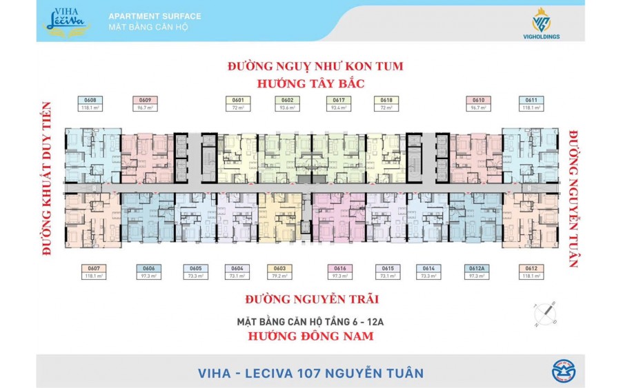 Dự án chung cư cao cấp Viha 107 nguyễn Tuân