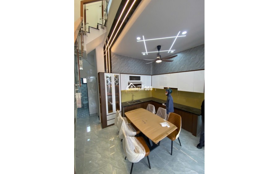 BÁN NHÀ MỚI XÂY-100m2- BÌNH CHÁNH-SỔ HỒNG RIÊNG