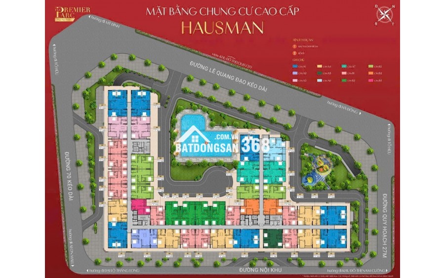 Em có quỹ căn ngoại giao 3PN, chung cư Hausman mặt đường Lê Quang Đạo kéo dài