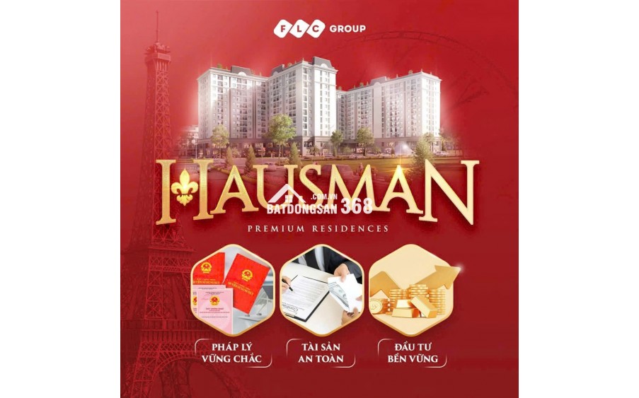 Em có quỹ căn ngoại giao 3PN, chung cư Hausman mặt đường Lê Quang Đạo kéo dài