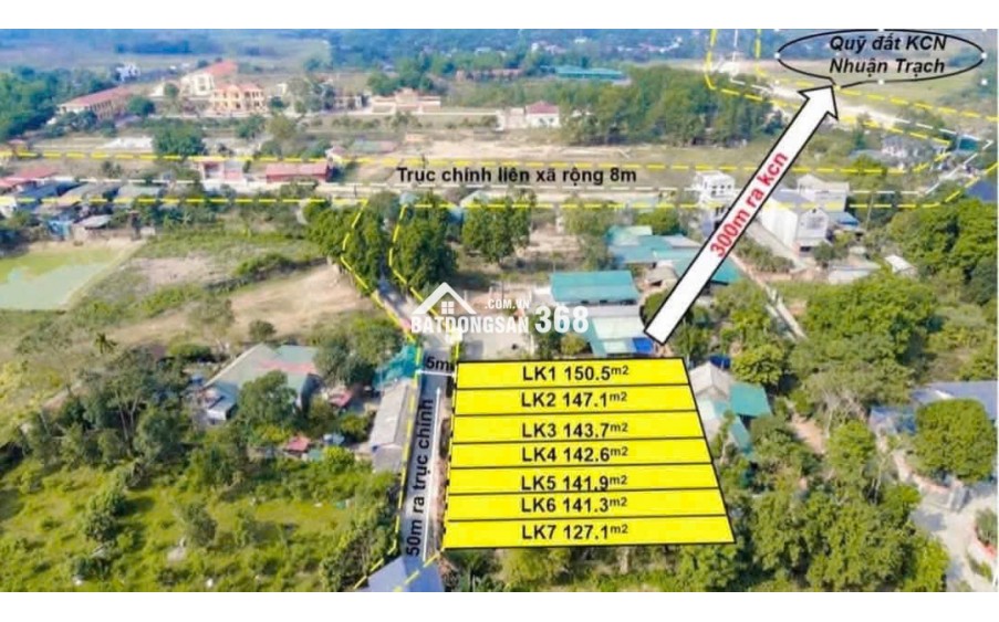 Chính Chủ Gửi Bán 144 m 50 thổ cư  chỉ 1, x tỷ 
Nhuận Trạch Lương Sơn -HB (PHÚ THỌ MỚI)