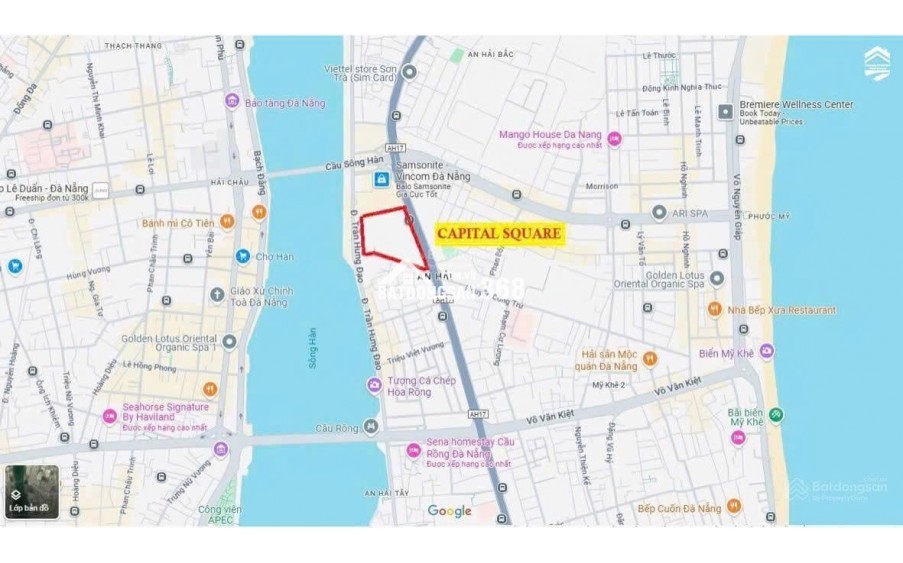 Căn hộ 2PN Capital Square Đà Nẵng – Vị trí trung tâm, giá từ 5 tỷ, ưu đãi đến 17%