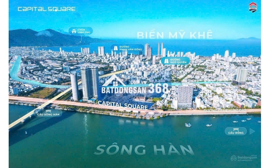 Căn hộ 2PN Capital Square Đà Nẵng – Vị trí trung tâm, giá từ 5 tỷ, ưu đãi đến 17%