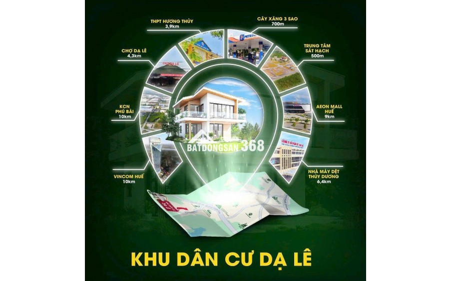 Mở bán khu phân lô 50 lô tại đường Dạ Lê chỉ bỏ ra 200tr là sở hữu ngay, Đã có sổ