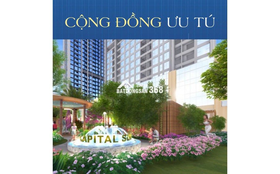 Căn hộ 1 phòng ngủ tại dự án Capital Square Đà Nẵng – Tòa C6 Kings Place