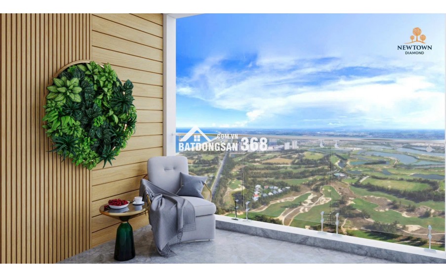 NEWTOWN DIAMOND – TÒA SAPPHIRE: NHẬN BOOKING GIỮ CHỖ CĂN HỘ BIỂN