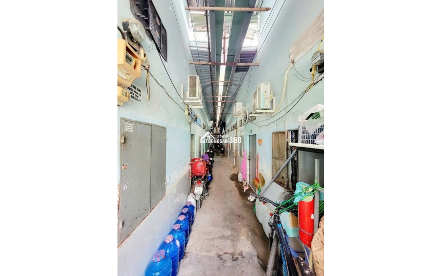 BĐS rộng đẹp, dòng tiền ~4% (300 triệu/năm) (20 p.Trọ + 2 Kiot) 225m2, 1 xẹt NTPhương, An Bình, 1p vô Thủ Đức