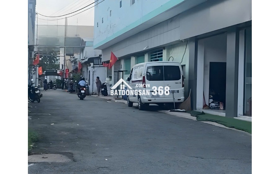 BĐS rộng đẹp, dòng tiền ~4% (300 triệu/năm) (20 p.Trọ + 2 Kiot) 225m2, 1 xẹt NTPhương, An Bình, 1p vô Thủ Đức