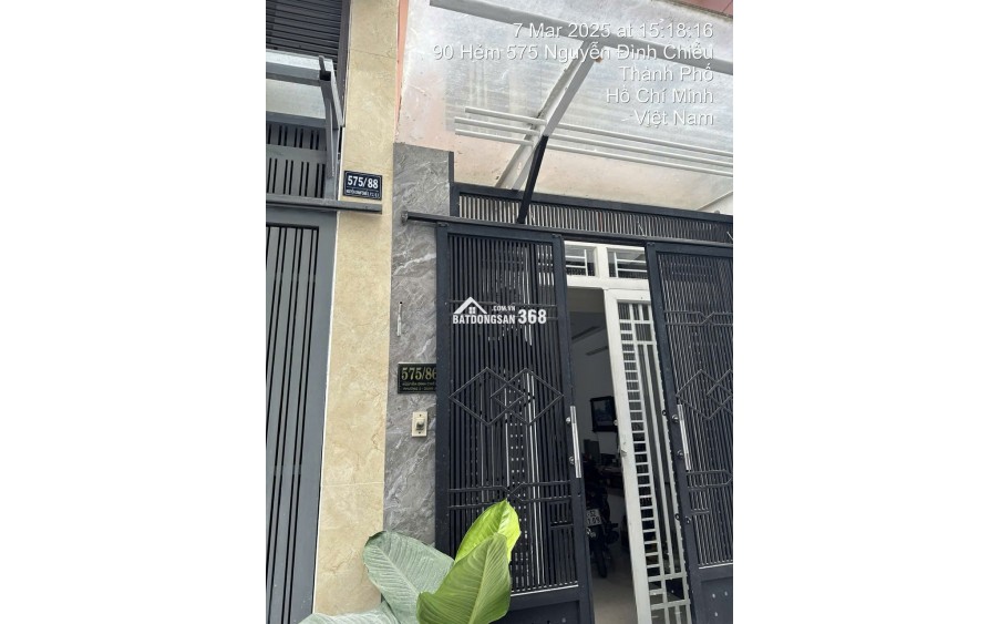 Bán Nhà 575/86 Nguyễn Đình Chiểu, Quận 3. DT: 3.2m*10m. CN: 29m2. 5 Tầng. Giá 9.9  tỷ