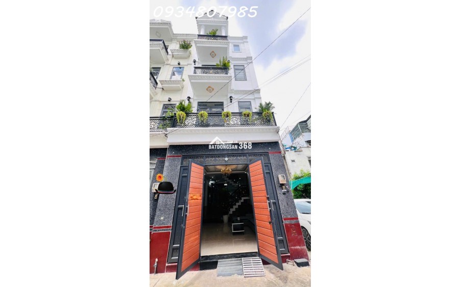 bán nhà Hẻm xe hơi quay đầu Q12 Nguyễn Ảnh Thủ 72m2 4 tầng 5PN sổ hồng giá 6.x tỷ