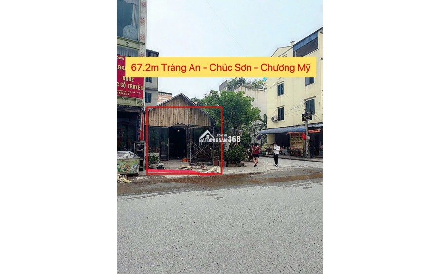 SIÊU PHẨM KINH DOANH 67,2M TẠI TT CHÚC SƠN-CHƯƠNG MỸ-HÀ NỘI
