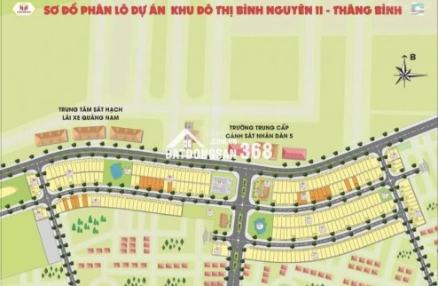 BÁN LÔ ĐẤT ĐẸP – GIÁ TỐT – KHU TÁI ĐỊNH CƯ TRƯỜNG TRUNG CẤP CSGT, XÃ BÌNH PHỤC – THĂNG BÌNH