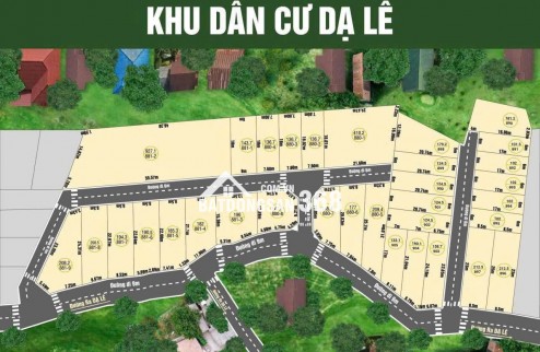 Mở bán khu phân lô 50 lô tại đường Dạ Lê chỉ bỏ ra 200tr là sở hữu ngay, Đã có sổ