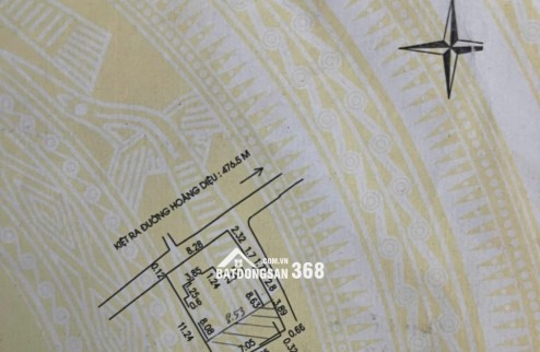 bán nhà đường lê đình lý hải châu đà nẵng 2 mặt hẽm ngang 8 m đất vuông