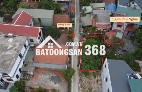 LÔ ĐẤT SIÊU ĐẸP 133M TẠI PHÚ NGHĨA-CHƯƠNG MỸ-HÀ NỘI
