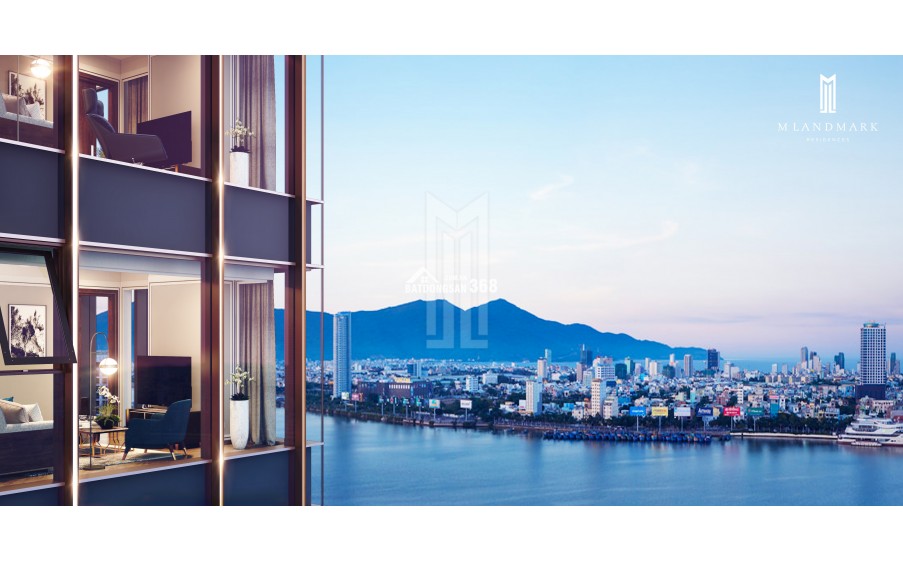 Bán gấp căn hộ M Landmark Residences Đà Nẵng – Full nội thất Marriott, view sông Hàn
