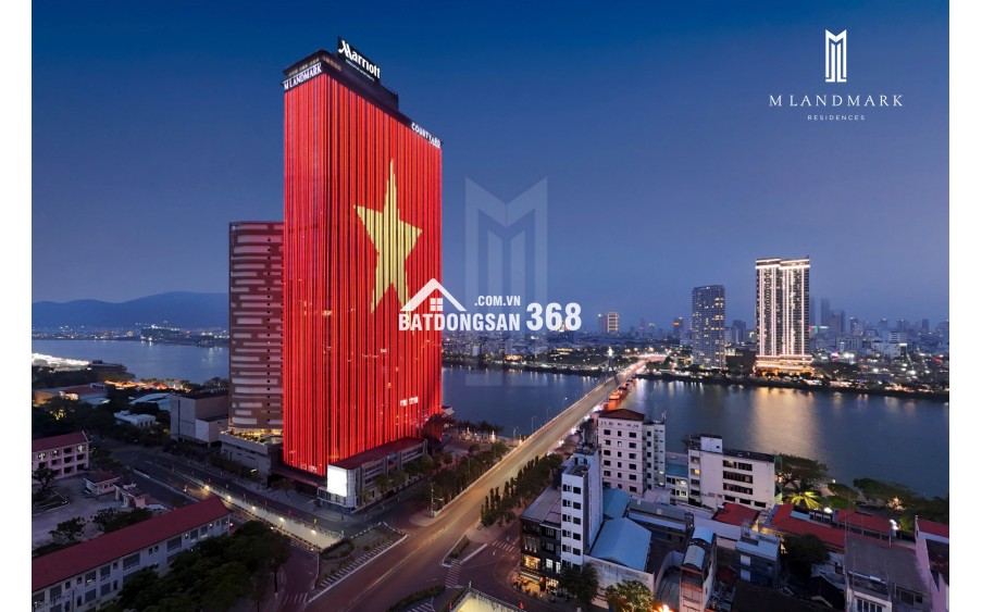 Bán gấp căn hộ M Landmark Residences Đà Nẵng – Full nội thất Marriott, view sông Hàn