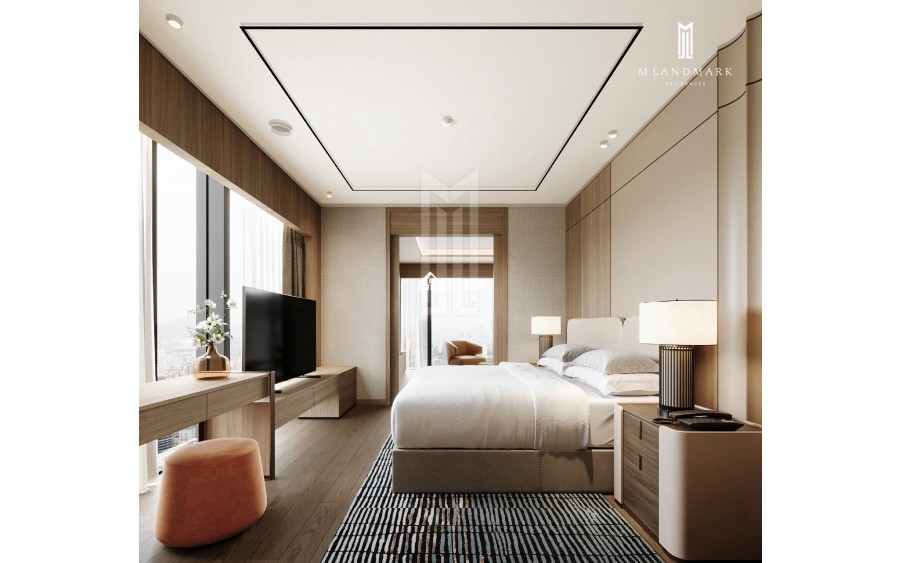 Bán gấp căn hộ M Landmark Residences Đà Nẵng – Full nội thất Marriott, view sông Hàn